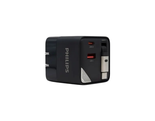 Củ Sạc Điện Thoại DLP6335CB Màu Đen Philips ảnh 0