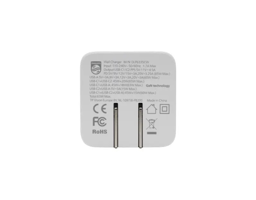 Củ Sạc Điện Thoại DLP6335CW Màu Trắng Philips ảnh 3