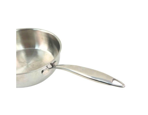 Chảo Sâu Inox 304 3 Lớp Đáy Từ Pro 20cm Ticook ảnh 4