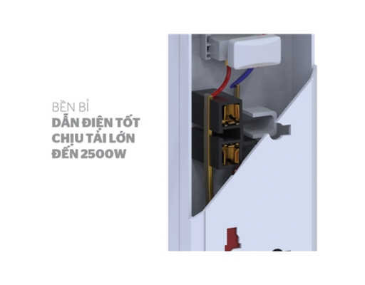 Ổ Cắm Điện SHE-OC6-3P Sunhouse ảnh 2