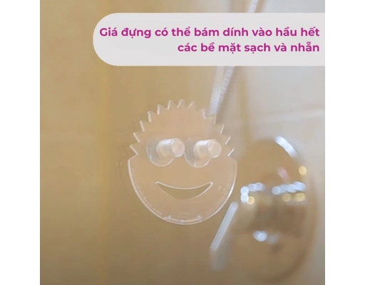 Đế Treo Giữ Miếng Chùi Rửa Bọt Biển Mặt Cười Daddy Caddy Scrub Daddy ảnh 2