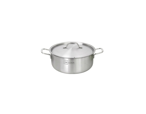 Bộ 3 Nồi Inox 1 Đáy Nắp Inox HT Cook HT-06DN Fivestar ảnh 2