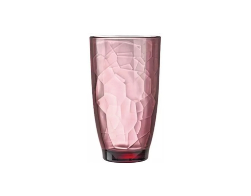 Ly Thủy Tinh Cao Ricky 390ml Coral Pink Luminarc ảnh 0