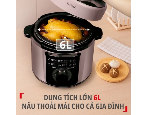 Nồi Áp Suất Đa Năng Tefal CY2116P1 6L Tefal ảnh 3