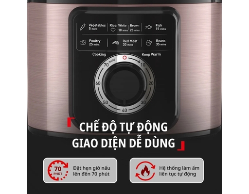 Nồi Áp Suất Đa Năng Tefal CY2116P1 6L Tefal ảnh 6