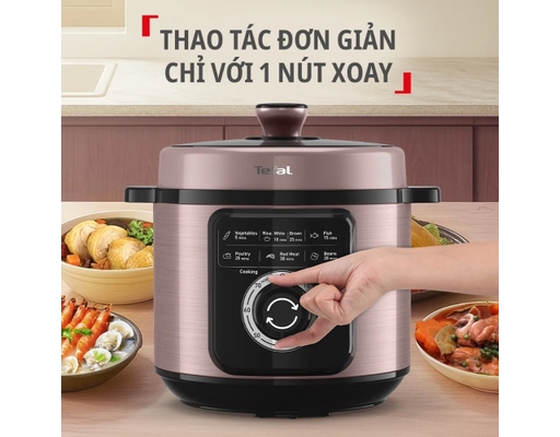 Nồi Áp Suất Đa Năng Tefal CY2116P1 6L Tefal ảnh 7