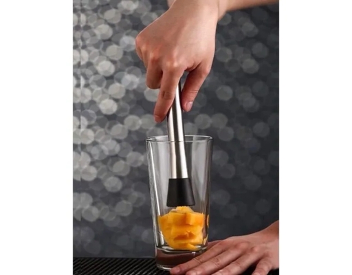 Cây Giã/Dầm Inox Đầu Nhựa 25cm Tuyết Mai ảnh 4