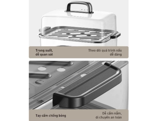 Nồi Lẩu Hấp Điện JFS-556 Dung Tích 16L Joyoung ảnh 12