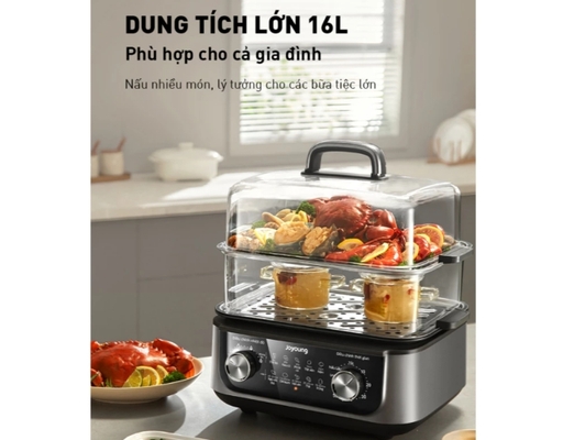 Nồi Lẩu Hấp Điện JFS-556 Dung Tích 16L Joyoung ảnh 9
