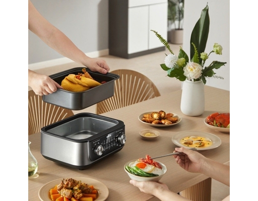 Nồi Lẩu Hấp Điện JFS-556 Dung Tích 16L Joyoung ảnh 7