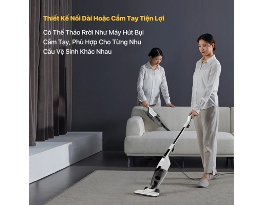 Máy Hút Bụi Cầm Tay Deerma DX120C Màu Xám Deerma ảnh 4