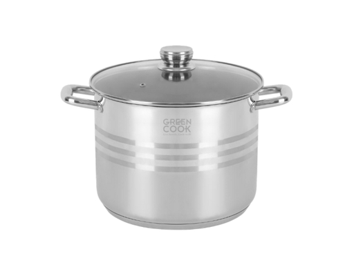 Nồi Inox 5 Đáy Cao Cấp GCS232-30IH 30cm Green Cook ảnh 0