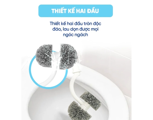 Chà Bồn Cầu Hình Chữ S MyJae ảnh 4