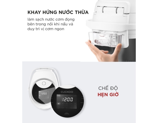 Nồi Cơm Điện Tử CR-1020F/BKWH 1.8L Cuckoo ảnh 5