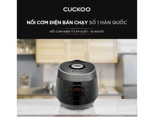 Nồi Cơm Điện Áp Suất CRP-PWV1008F/BKDSCRVNCV 1.8L Cuckoo ảnh 2