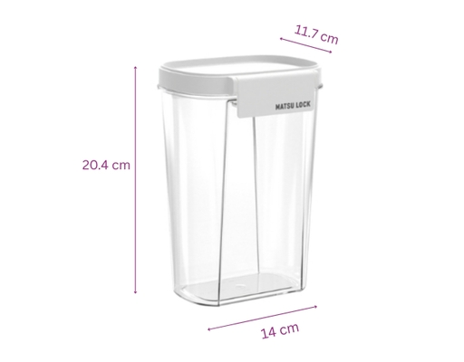Hộp Thực Phẩm Khô 1600ml Duy Tân ảnh 2