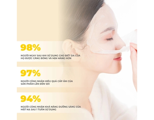 Mặt Nạ Dưỡng Sáng Da Vita Genic Whitening Jelly 30ml Banobagi ảnh 4