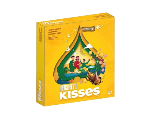 Socola Kisses Vị Sữa Hạnh Nhân 146g Hershey's ảnh 0