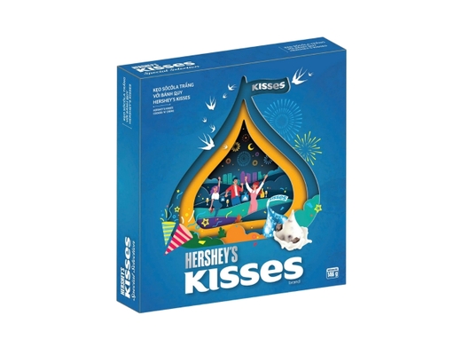 Sôcôla Kisses CookiesNCream 146g Hershey's ảnh 0