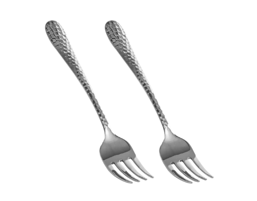 Vỉ 2 Nĩa Ăn Inox 304 Kim Cương Size Lớn Bếp Xinh ảnh 0