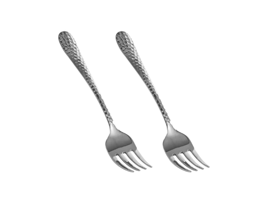 Vỉ 2 Nĩa Ăn Inox 304 Kim Cương Size Nhỏ Bếp Xinh ảnh 0
