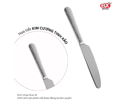 Bộ Dao Muỗng Nĩa Ăn Beefsteak Kim Cương Bếp Xinh ảnh 5