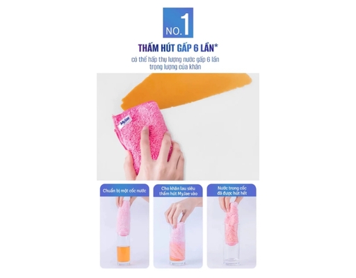 Set 3 Khăn Lau Siêu Thấm MyJae ảnh 3