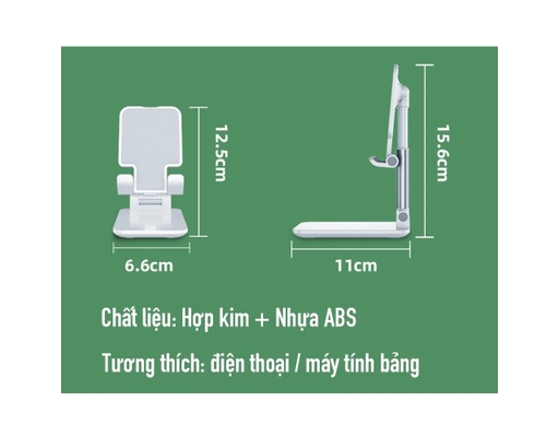 Giá Đỡ Điện Thoại ND-CZ14 Màu Trắng Pisen ảnh 6