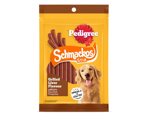 Bánh Thưởng Cho Chó Dạng Tròn Schmackos Vị Bò Xông Khói 70g Pedigree ảnh 0