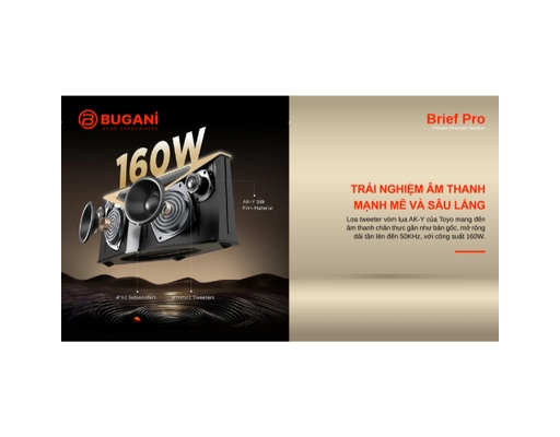 Loa Bluetooth Brief Pro BS12303 BUGANi ảnh 4
