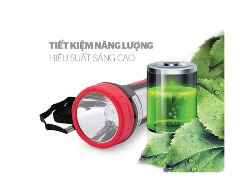 Đèn Pin Sạc Xách Tay 2 Chức Năng SHE-8100 Sunhouse ảnh 2