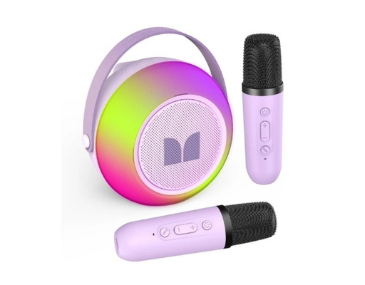 Loa Karaoke Mini Di Động Hotshot Plus MS62112 Màu Tím Monster ảnh 0