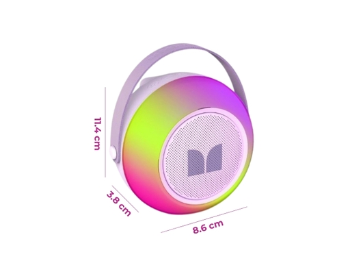 Loa Karaoke Mini Di Động Hotshot Plus MS62112 Màu Tím Monster ảnh 1