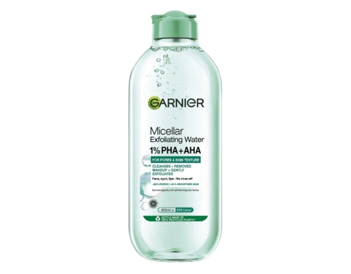 Nước Tẩy Trang Làm Sạch Tế Bào Chết Exfoliating Micellar Peeling Water 400ml GARNIER ảnh 0