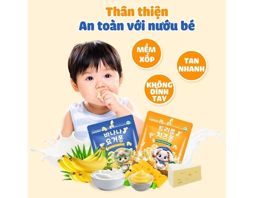 Thực Phẩm Bổ Sung Bánh Ăn Dặm Vị Phô Mai 25g Lusol ảnh 5