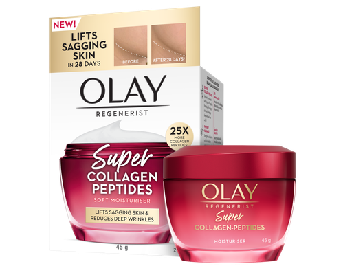 Kem Siêu Dưỡng Super Olay Regerist Super Collagen Peptides 45g