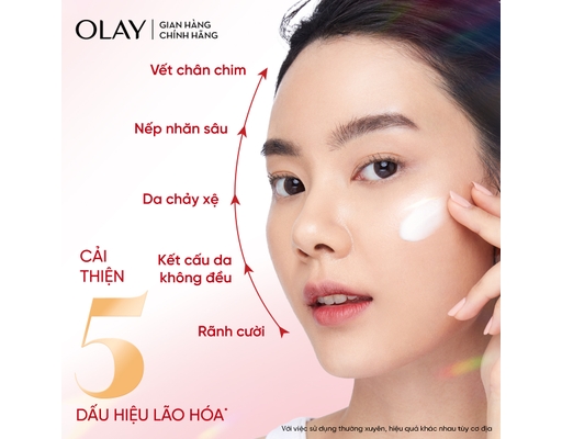 Kem Siêu Dưỡng Super Regerist Super Collagen Peptides 45g OLAY ảnh 4