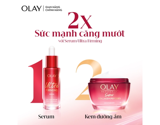 Serum Siêu Dưỡng Săn Chắc Da Regenerist Ultra Firming Serum 30ml OLAY ảnh 7