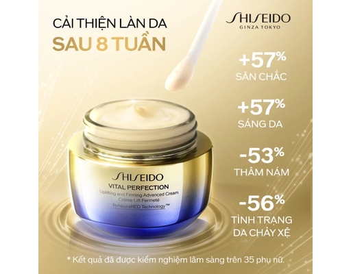 Kem Dưỡng Uplifting And Firming Advanced Cream Đánh Thức Tiềm Lực Làn Da 50ml SHISEIDO ảnh 8