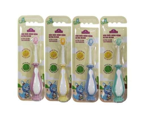 Vỉ 1 Cây Bàn Chải Đánh Răng Sạch Sâu Cho Trẻ Em Từ 2-5 Tuổi Topvalu Ultra Clean TOPVALU ảnh 0