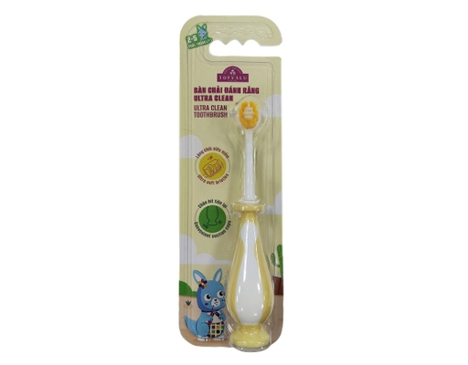 Vỉ 1 Cây Bàn Chải Đánh Răng Sạch Sâu Cho Trẻ Em Từ 2-5 Tuổi Topvalu Ultra Clean TOPVALU ảnh 2