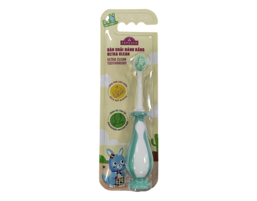 Vỉ 1 Cây Bàn Chải Đánh Răng Sạch Sâu Cho Trẻ Em Từ 2-5 Tuổi Topvalu Ultra Clean TOPVALU ảnh 4