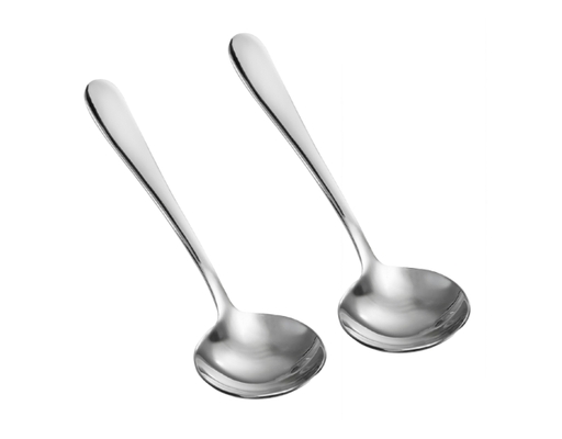 Vỉ 2 Muỗng Súp Tròn Inox Lagom Bếp Xinh ảnh 0