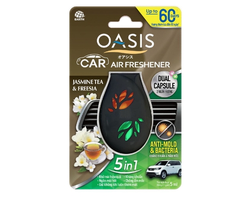 Tinh Dầu Thơm Ô Tô Hương Trà Lài & Hoa Lan Tiên 5ml Oasis ảnh 0