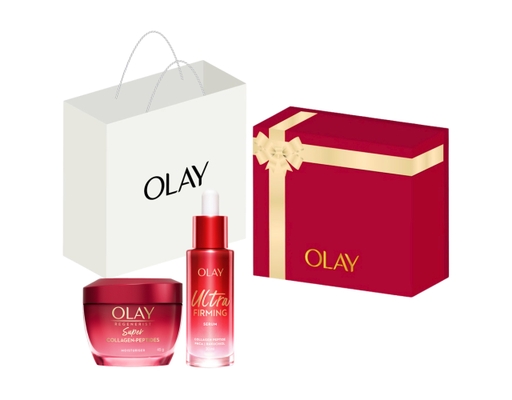 Hộp Quà Chăm Sóc Da Chuyên Sâu - Kem Dưỡng 45g + Serum 30ml OLAY ảnh 0
