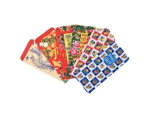 Xấp 10 Bao Lì Xì "Thập Niên 2000" Mix 6 Mẫu Vĩnh Tiến ảnh 0