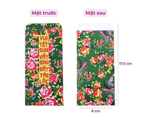 Xấp 10 Bao Lì Xì "Thập Niên 2000" Mix 6 Mẫu Vĩnh Tiến ảnh 4