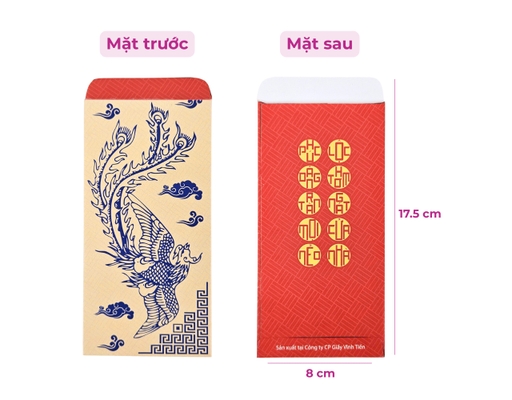 Xấp 10 Bao Lì Xì "Thập Niên 2000" Mix 6 Mẫu Vĩnh Tiến ảnh 7