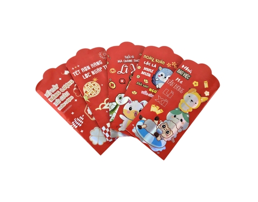 Xấp 5 Bao Lì Xì Halogram Vĩnh Tiến ảnh 0