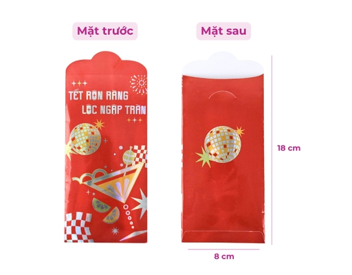 Xấp 5 Bao Lì Xì Halogram Vĩnh Tiến ảnh 2